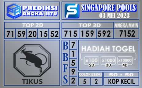 Prediksi Singapore 03 Mei 2023