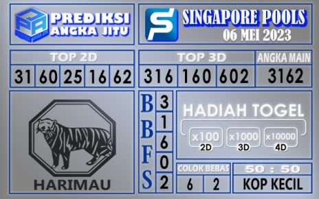 Prediksi Singapore 06 Mei 2023