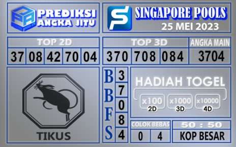 Prediksi Singapore 25 Mei 2023