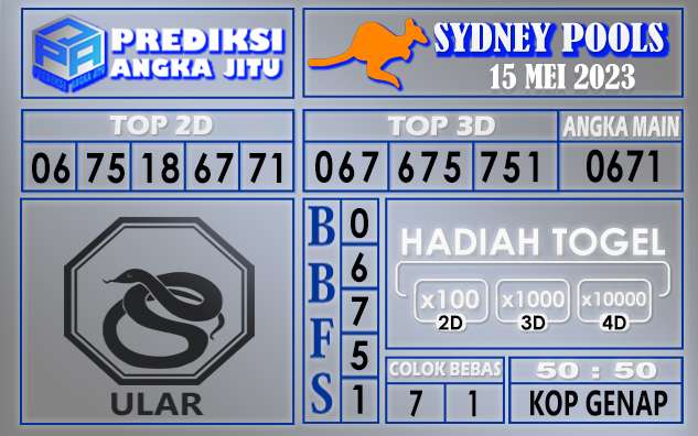 Prediksi Sydney 15 Mei 2023