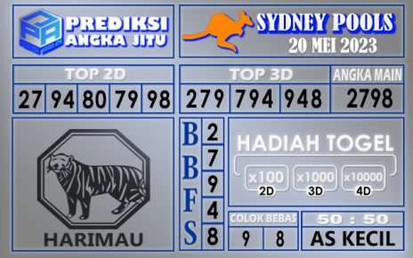 Prediksi Sydney 20 Mei 2023