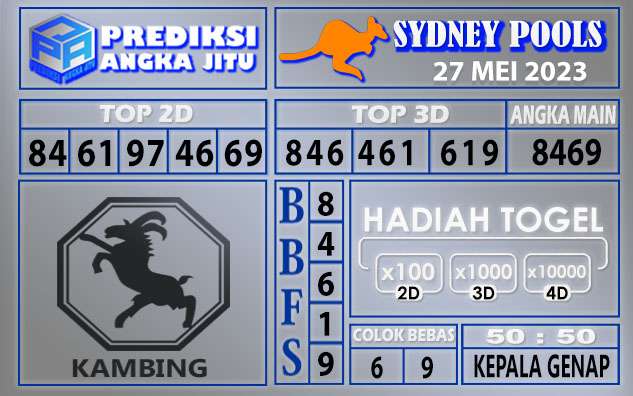 Prediksi Sydney 27 Mei 2023