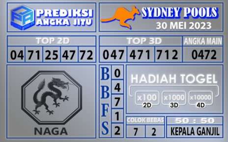 Prediksi Sydney 30 Mei 2023