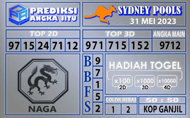 Prediksi Sydney 31 Mei 2023