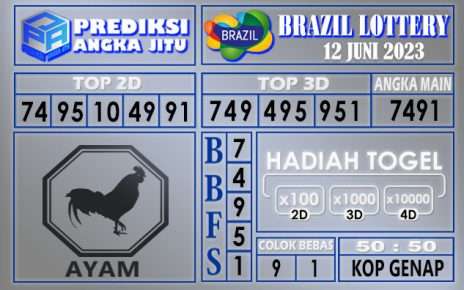 Prediksi Brazil 12 Juni 2023