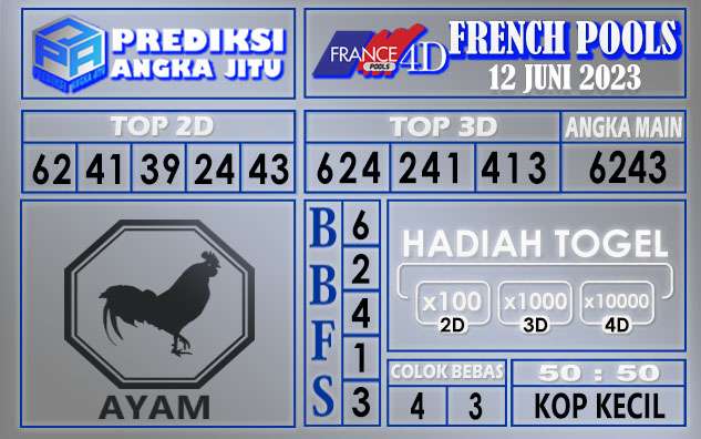 Prediksi France 11 Juni 2023