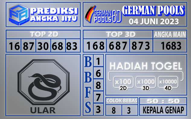 Prediksi German 03 Juni 2023