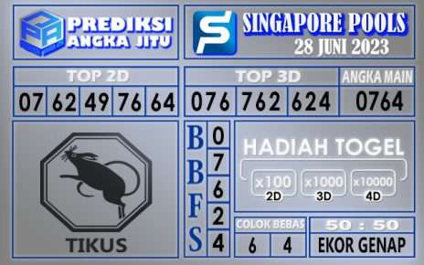 Prediksi Singapore 28 Juni 2023