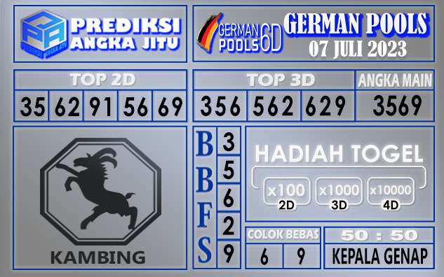 Prediksi German 06 Juli 2023