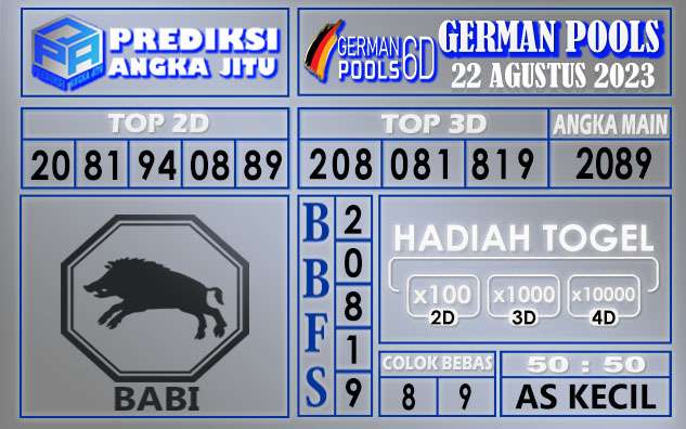 Prediksi German 21 Agustus 2023