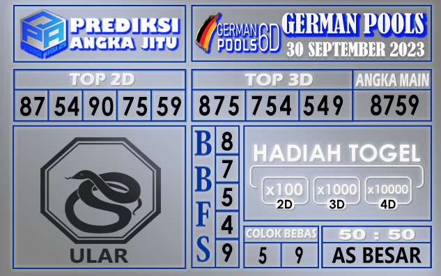 Prediksi German 29 September 2023