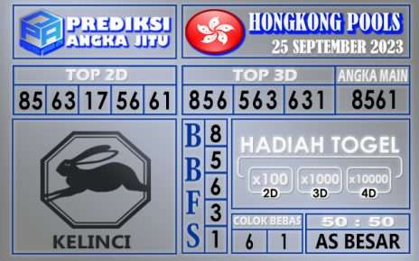 Prediksi Hongkong 25 September 2023