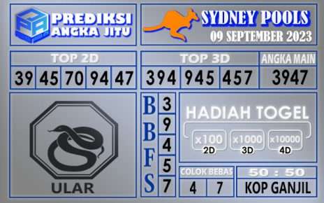 Prediksi Sydney 09 September 2023