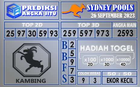 Prediksi Sydney 26 September 2023