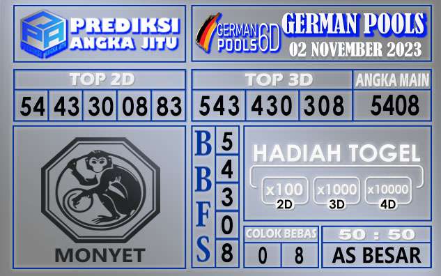 PREDIKSI GERMAN 02 NOVEMBER 2023