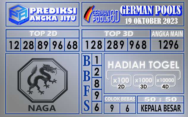 PREDIKSI GERMAN 19 OKTOBER 2023