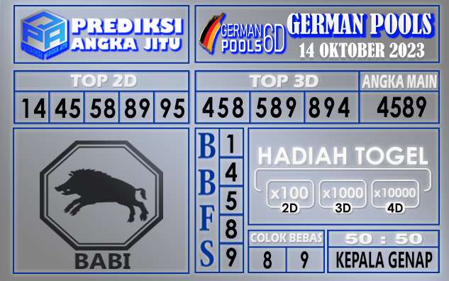 PREDIKSI GERMANY 14 OKTOBER 2023