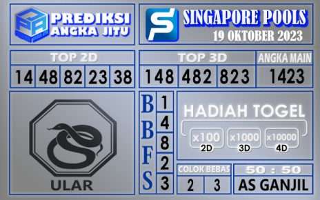 PREDIKSI SINGAPORE 19 OKTOBER 2023