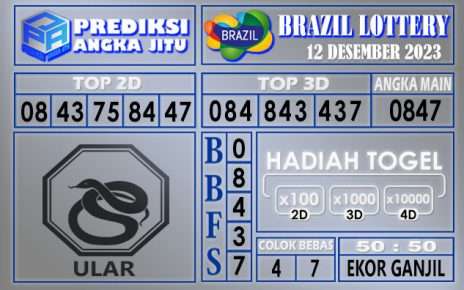 Prediksi Brazil 12 Desember 2023