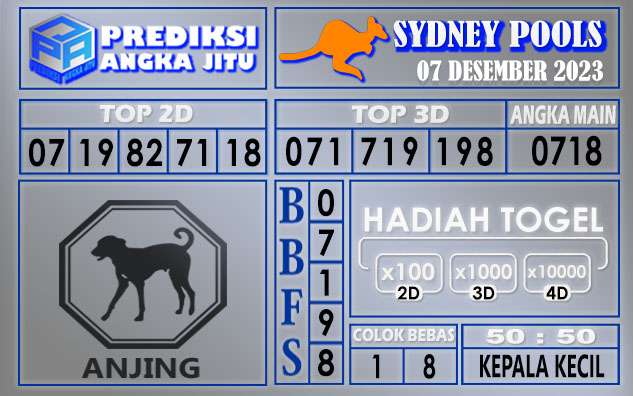 Prediksi Sydney 07 Desember 2023