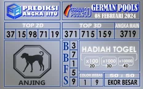 PREDIKSI GERMAN 08 FEBRUARI 2024