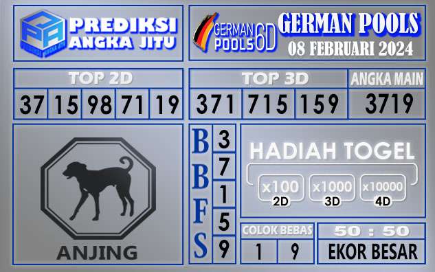 PREDIKSI GERMAN 08 FEBRUARI 2024