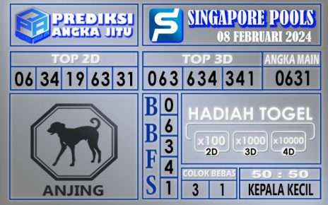 PREDIKSI SINGAPORE 08 FEBRUARI 2024