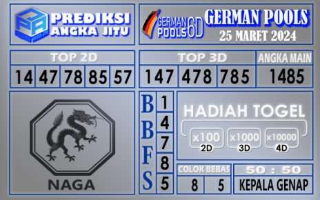 PREDIKSI GERMAN 25 MARET 2024