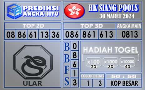 PREDIKSI HK SIANG 30 APRIL 2024