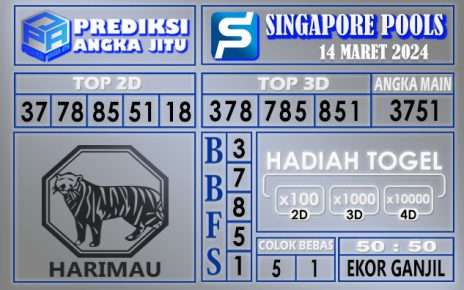 PREDIKSI SINGAPORE 14 MARET 2024