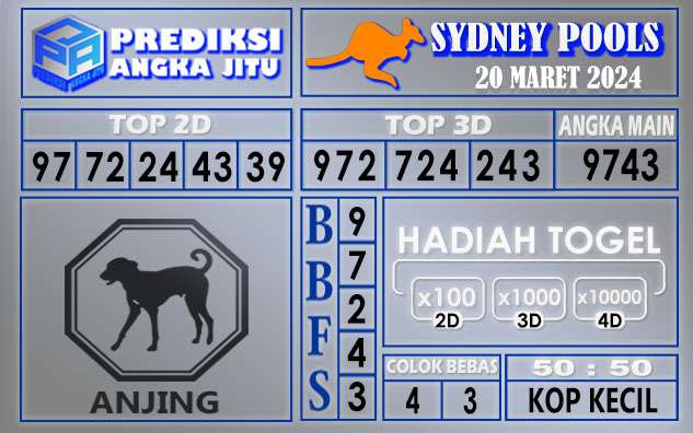 PREDIKSI SYDNEY 20 MARET 2024