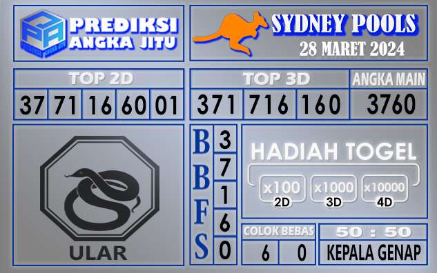 PREDIKSI SYDNEY 28 MARET 2024