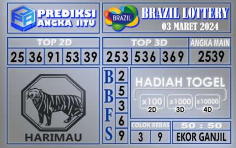 Prediksi Brazil 03 Maret 2024