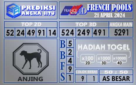 PREDIKSI FRENCH 21 APRIL 2024