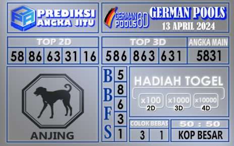 PREDIKSI GERMAN 13 APRIL 2024