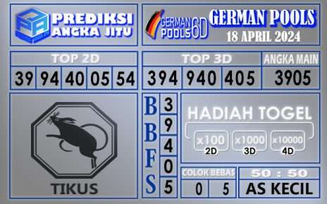 PREDIKSI GERMAN 18 APRIL 2024