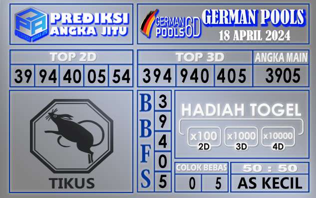 PREDIKSI GERMAN 18 APRIL 2024