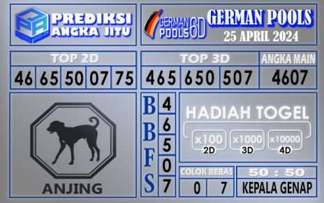 PREDIKSI GERMAN 25 APRIL 2024