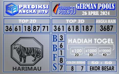 PREDIKSI GERMAN 26 APRIL 2024