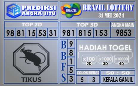 PREDIKSI BRAZIL 31 MEI 2024