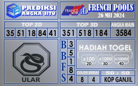 PREDIKSI FRENCH 26 MEI 2024