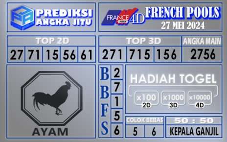 PREDIKSI FRENCH 27 MEI 2024