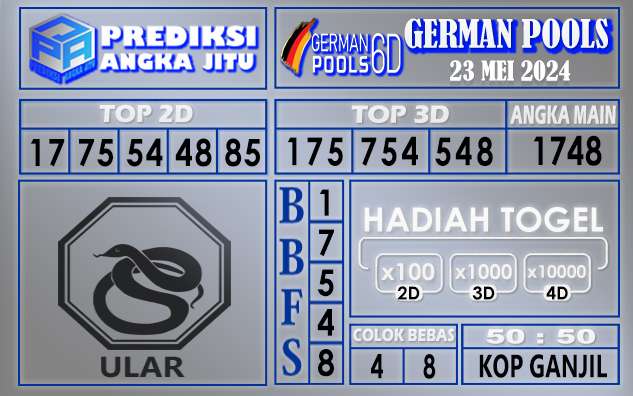 PREDIKSI GERMAN 23 MEI 2024