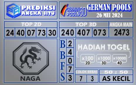 PREDIKSI GERMAN 26 MEI 2024