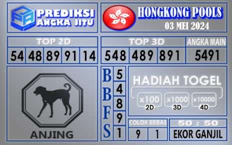 PREDIKSI HONGKONG 03 MEI 2024