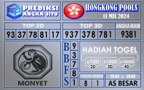 PREDIKSI HONGKONG 11 MEI 2024