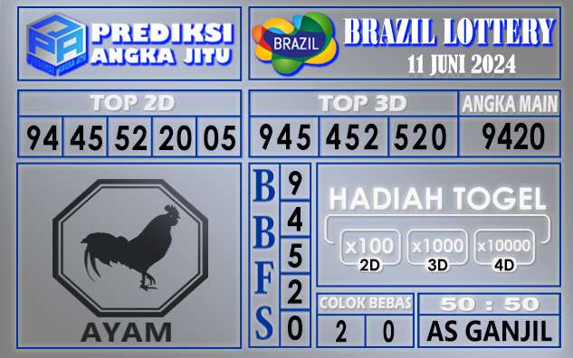 PREDIKSI BRAZIL 11 JUNI 2024