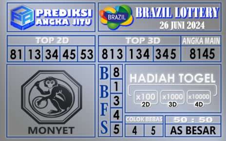 PREDIKSI BRAZIL TGL 26 JUNI 2024