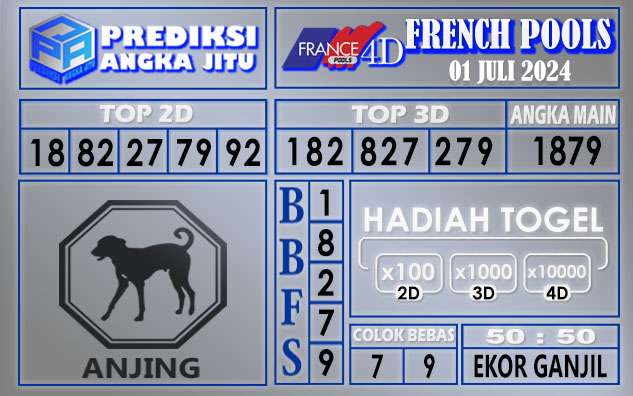 PREDIKSI FRENCH 01 JULI 2024