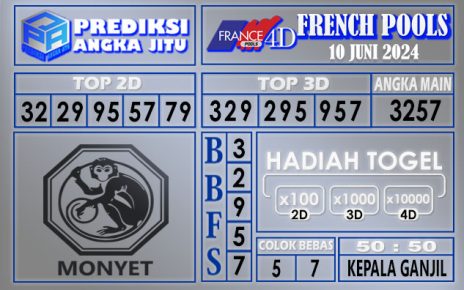 PREDIKSI FRENCH 10 JUNI 2024